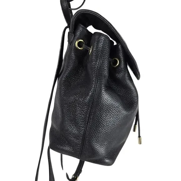 Kate Spade Black Mulberry Pebbled Leather Backpack   #854 - Picture 4 of 13